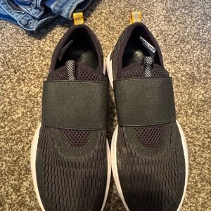Sorel Black Mesh Athletic Slip-Ons